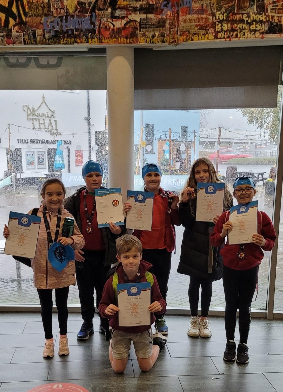 Our fantastic swimming team